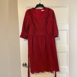 Red Roolee Mom Dress